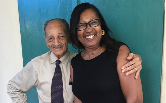 aurice Léonce, 95 ans, pour l'amour du football et de Jérémie